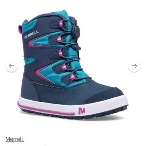 Merrell snow bank waterproof boots kids